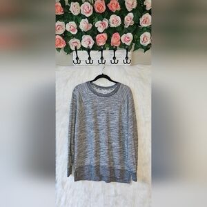 PINK Victoria's Secret Oversized Heathered Crew Neck Sweater